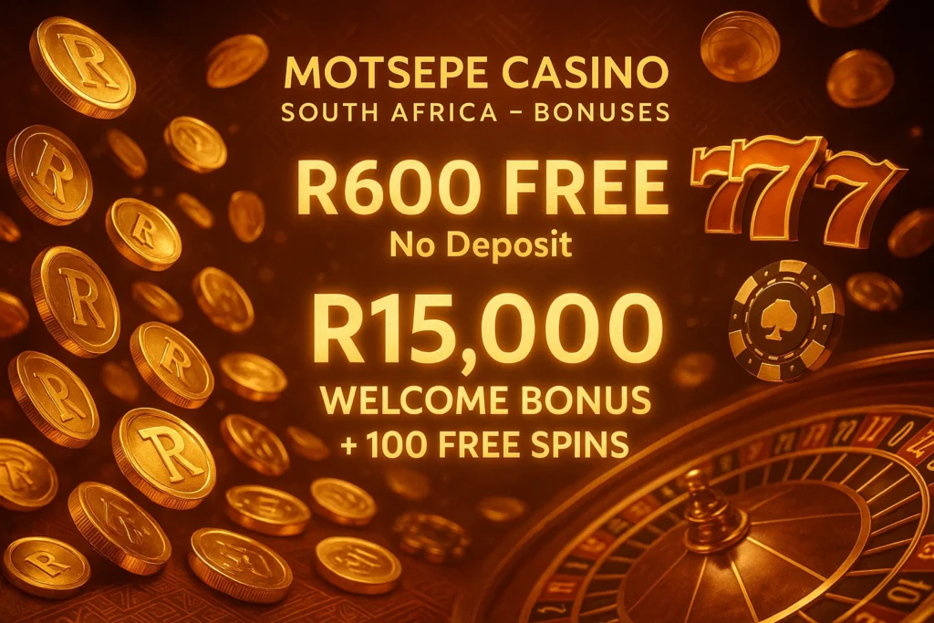Motsepe Casino South Africa - Welcome Bonus Package